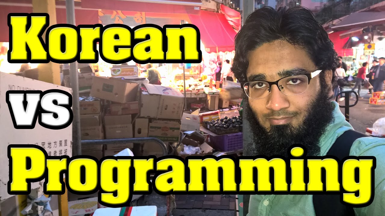 Korean vs Programming Language