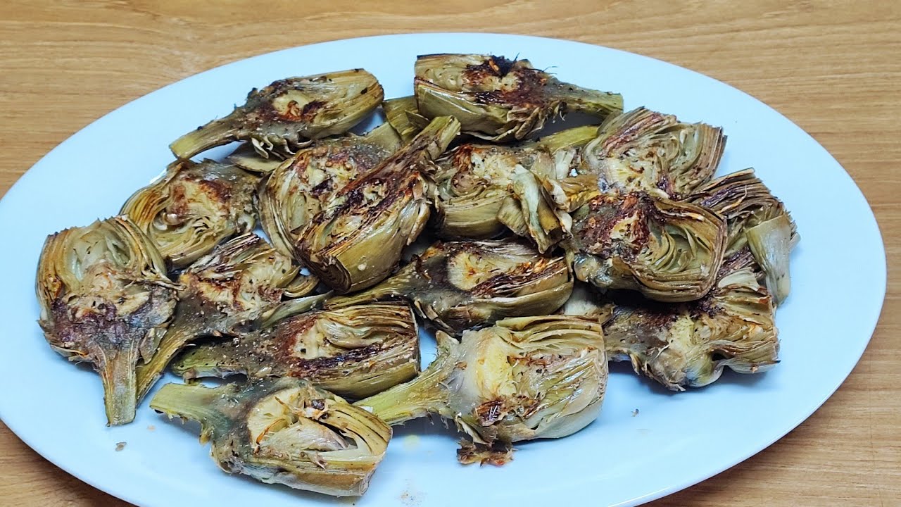 Alcachofas al vapor en AMC y a la plancha en la tepanyaki de Balay