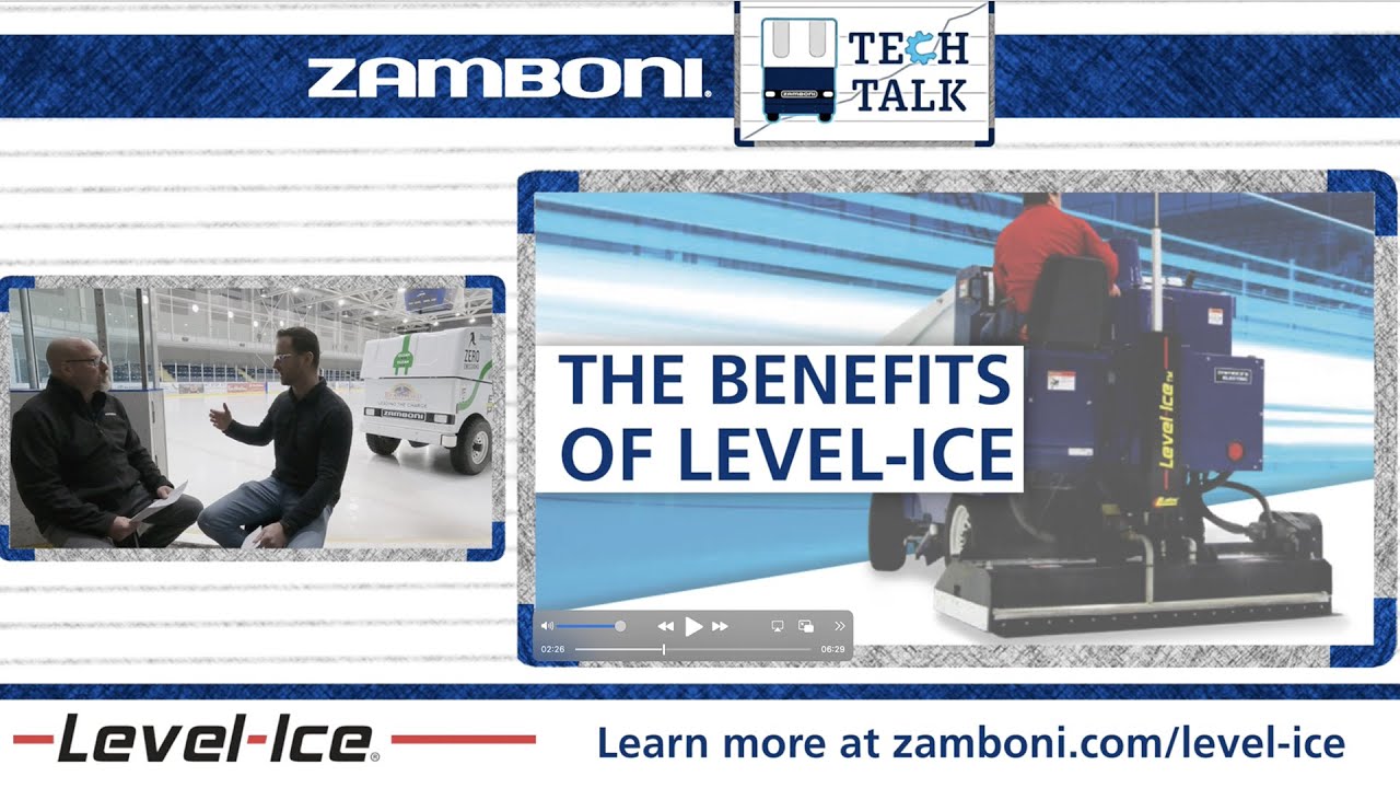 Zamboni Tech Talk: Benefits of Level-Ice