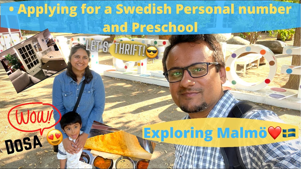 Applying for Personal number and Preschool | Indian Moving to Sweden | Settling in Malmo 🇸🇪