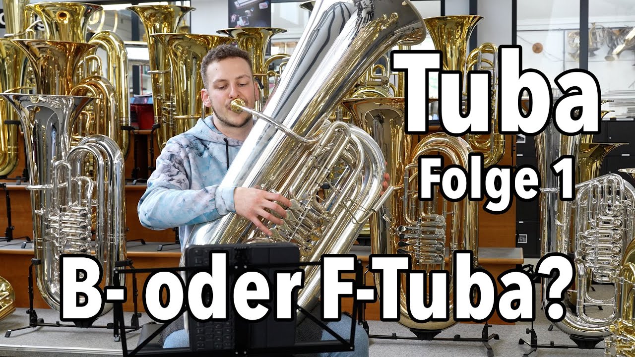 Die Tuba (1): B oder F? Unterschiede diskutiert und demonstriert mit Fabian Körner und Matthias Beck