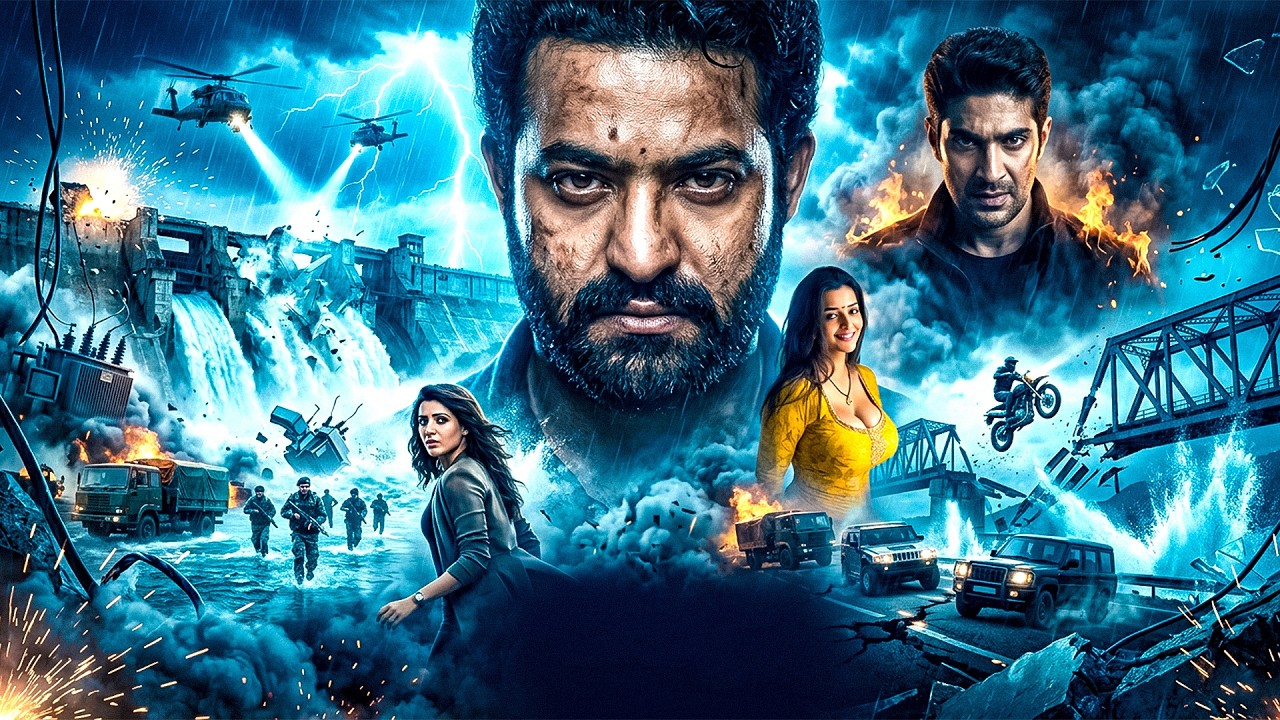 SHAATIR | Full 2026 Movie | Jr NTR, Samantha | Superhit South Hindi Dubbed Action Thriller Movie
