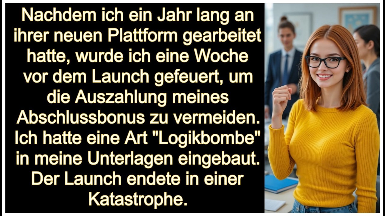 Sie haben mich gefeuert, um meinen Bonus zu sparen – also habe ich ihr System lahmgelegt 😈 |Rache