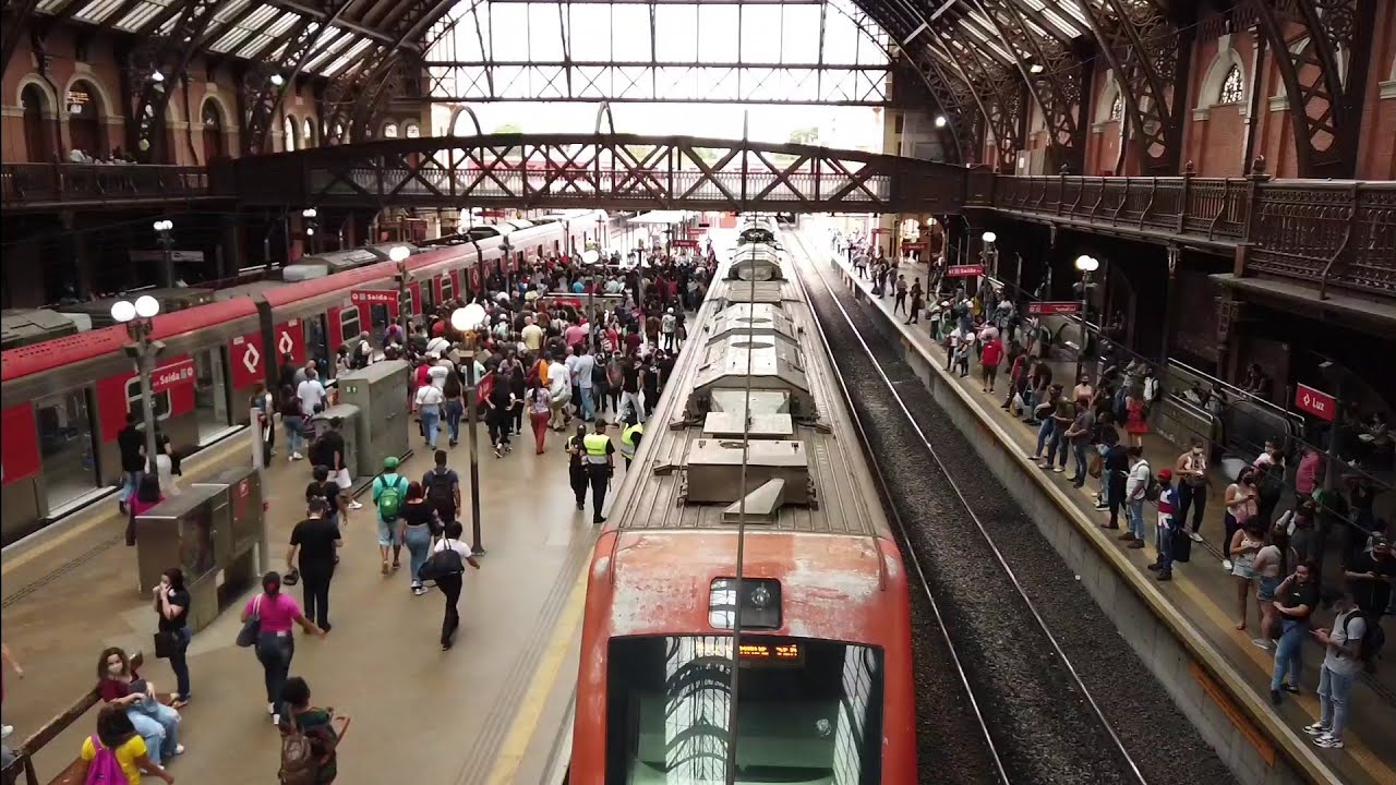 Estação da Luz em São Paulo