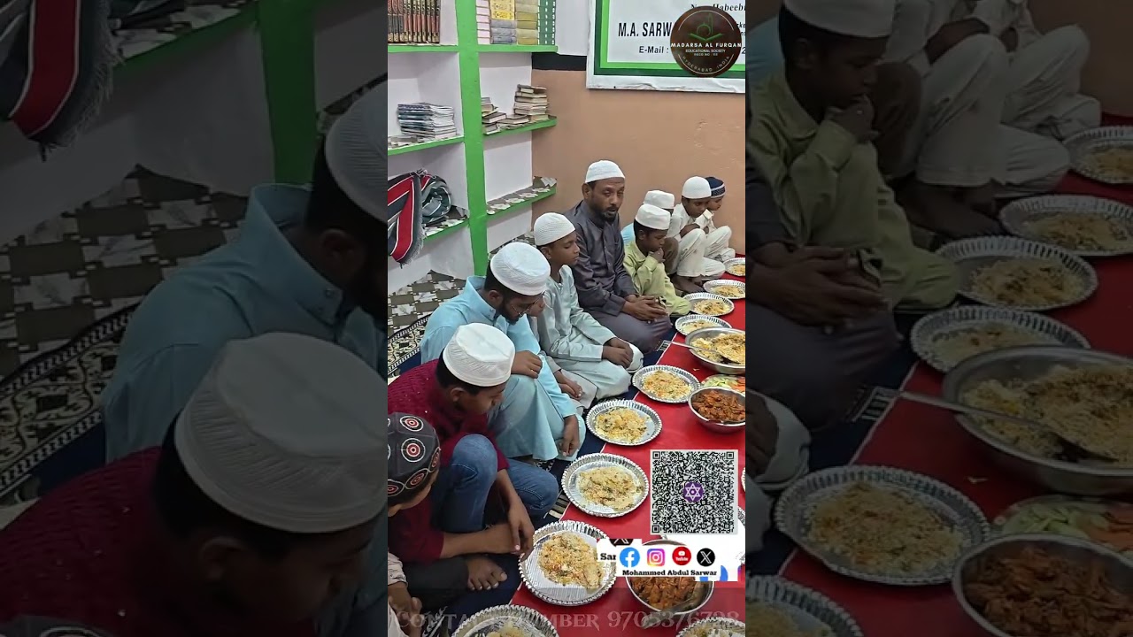 10th Sehri Madarsa al furqan ke baccho ki alhamdulillah Contact Number 9705376728 #hyderabad #ramzan