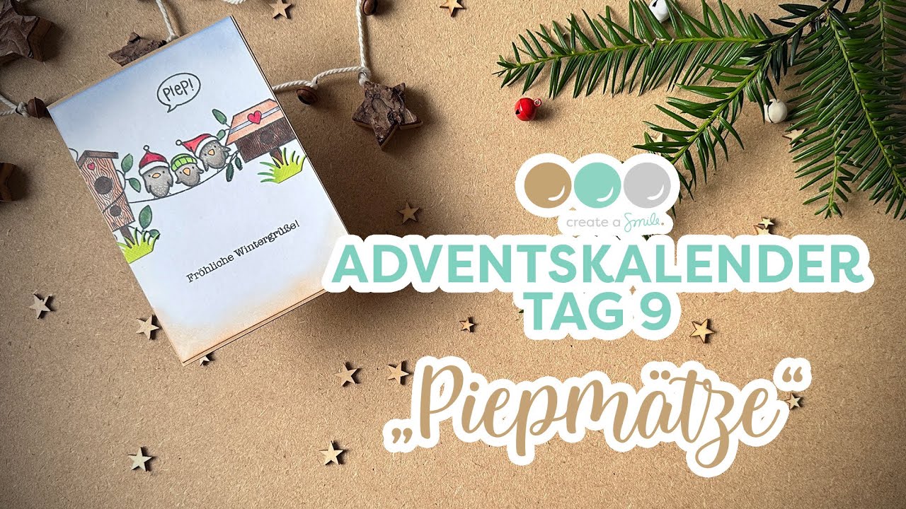 Adventskalender 25 - Tag 9: Piepmätze Unikat