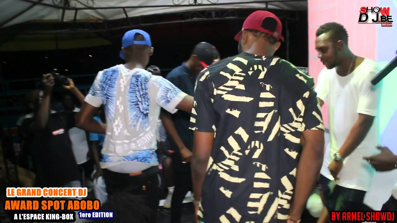 LE GRAND CONCERT DJ AWARD SPOT ABOBO 1ere EDITION A L'ESPACE KING-BOX