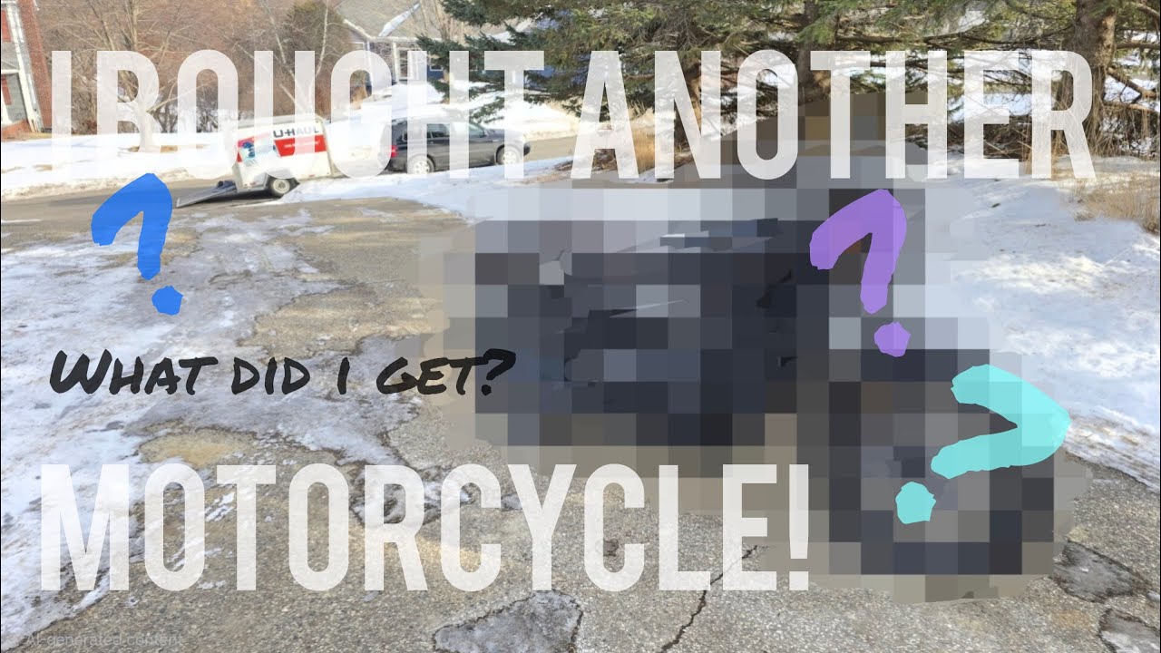 I Bought Another Motorcycle! Triumph? Harley-Davidson? Something Else???