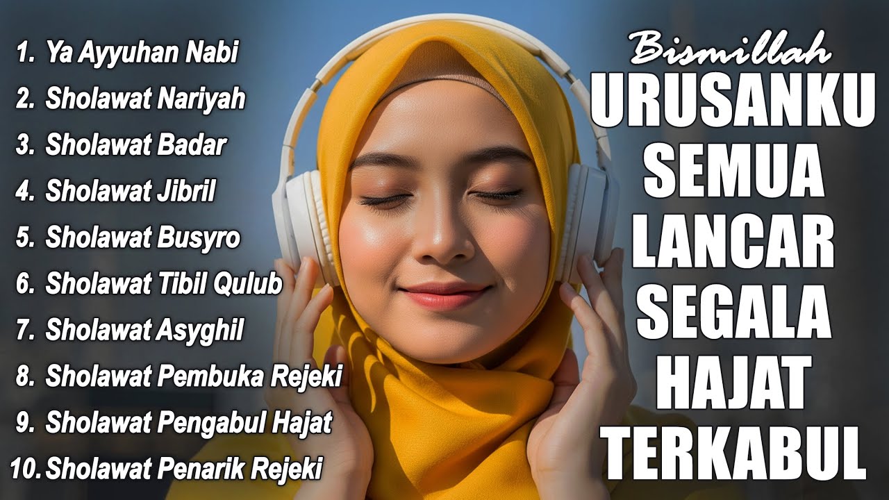 KUMPULAN SHOLAWAT TERBARU 2025 || SHOLAWAT JIBRIL PENARIK REZEKI, BUSYRO || SHOLAWAT TERPOPULER 2025