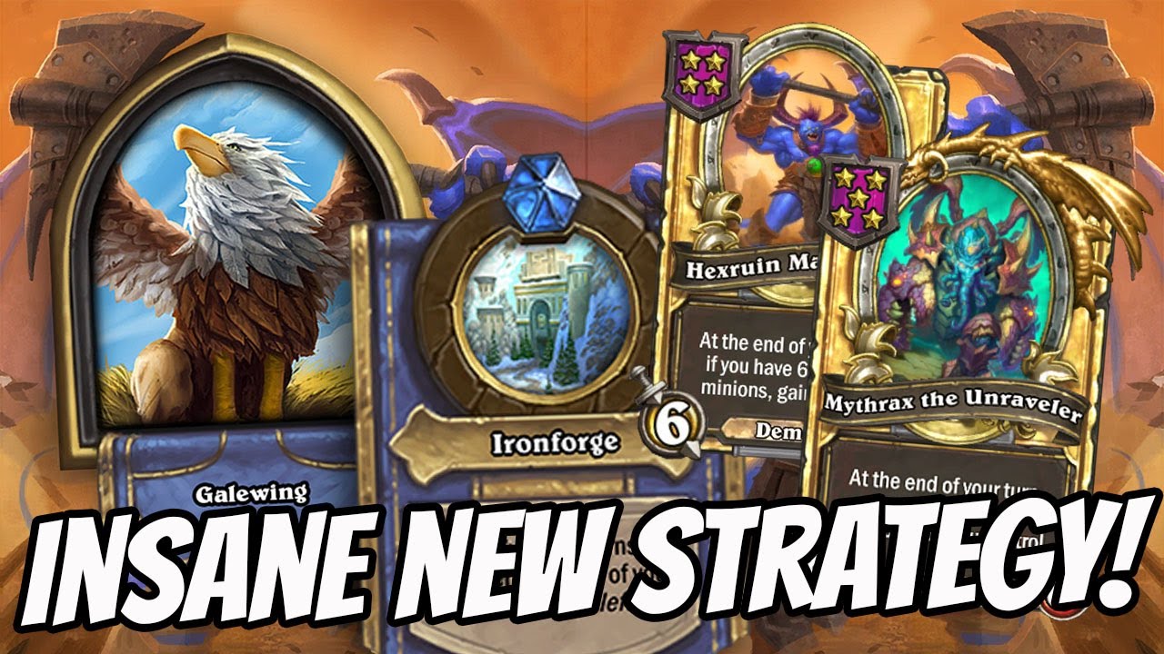 TRYING OUT THIS NEW INSANE STRATEGY! | Hearthstone Battlegrounds