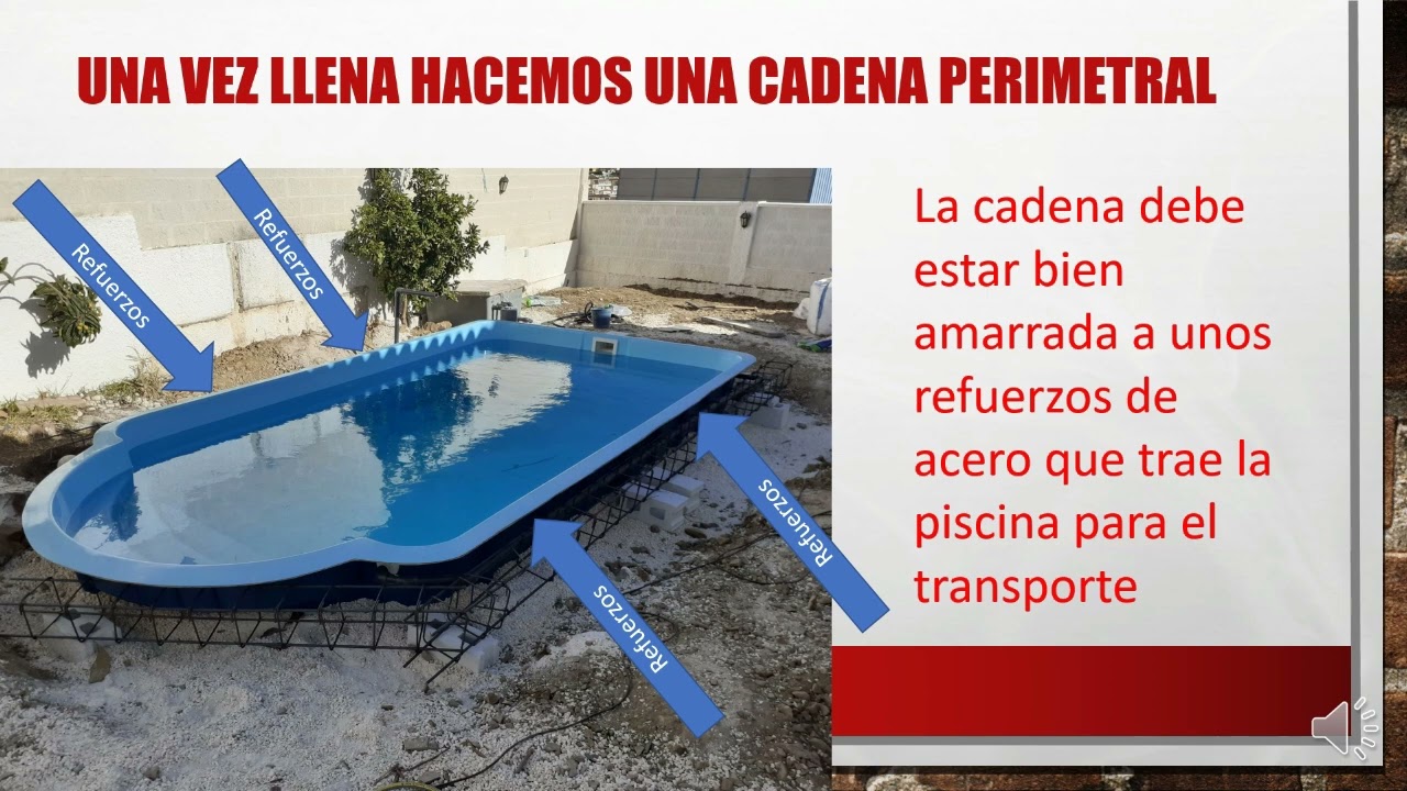 Instalación piscina paso a paso