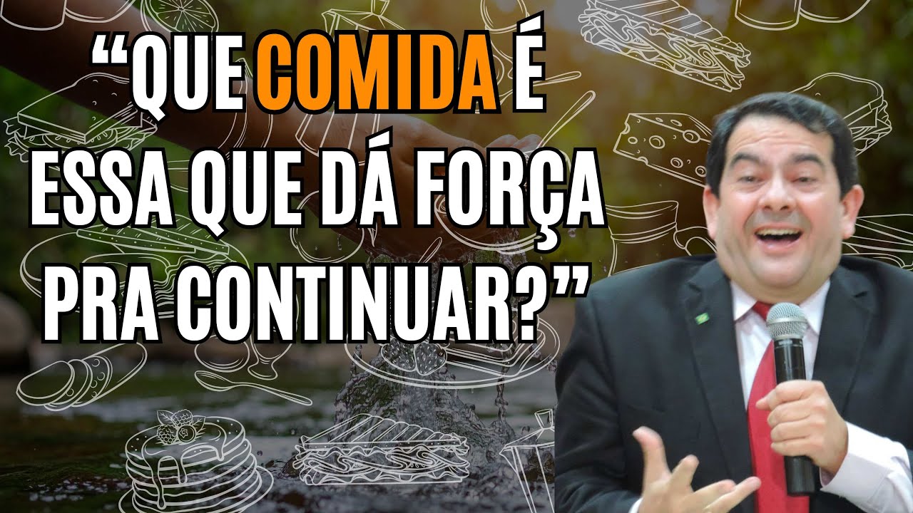 Que comida é essa que dá força pra continuar