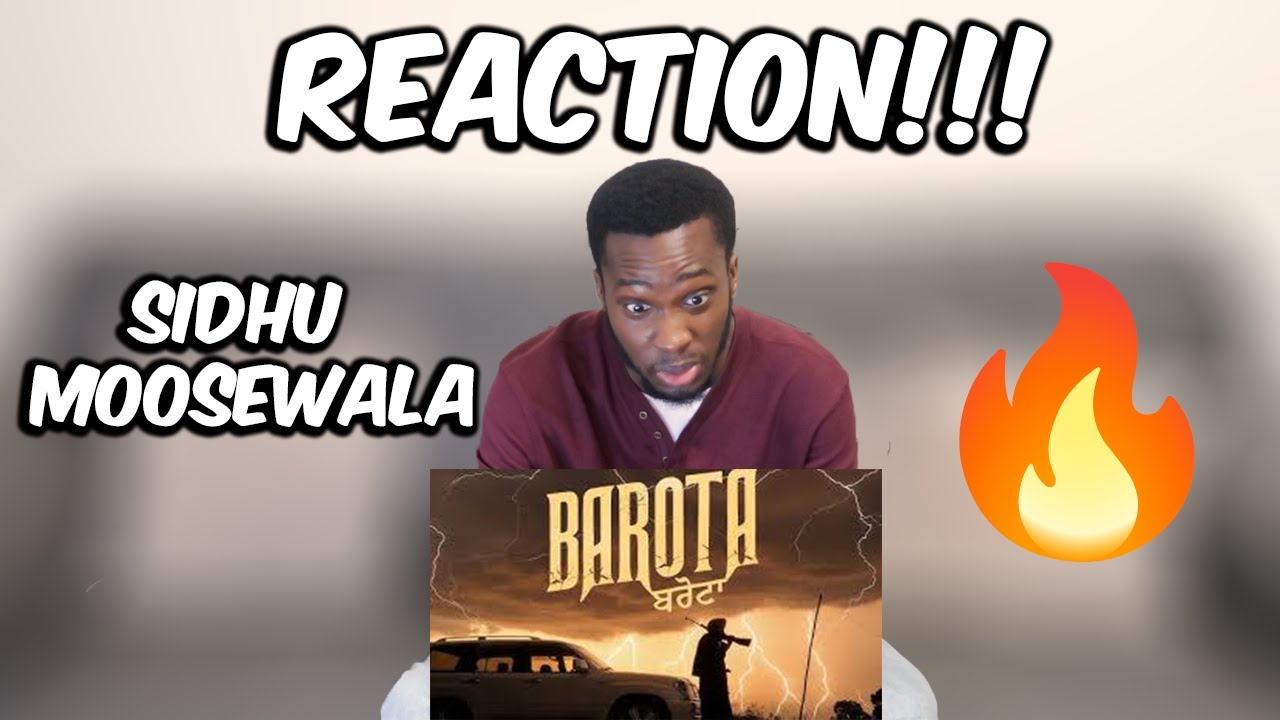 Sidhu MooseWala - Barota|English Translation (REACTION)