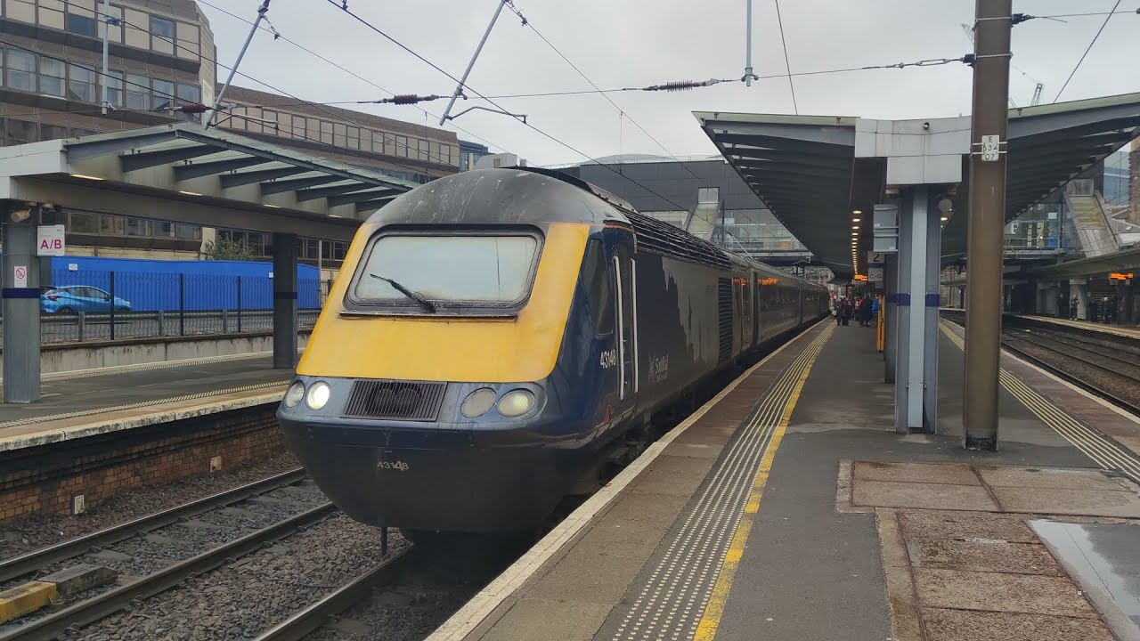 ScotRail Class 43 departing Haymarket