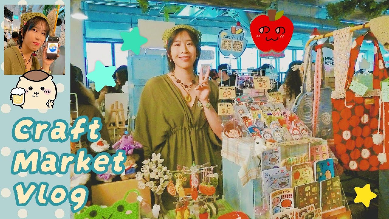 my highest earning market yet ദ്ദി ˉ͈̀꒳ˉ͈́ )✧ | craft market vlog 16