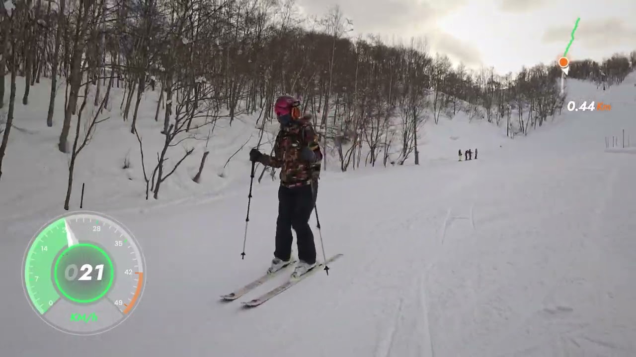 美唄国設スキー場 20260130 Ski