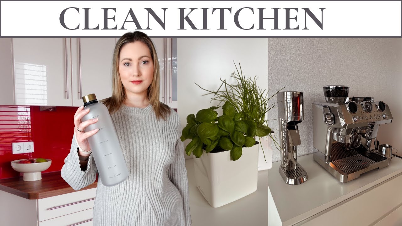 KITCHĒN CLEAN WITH ME | Wöchentliche Putzroutine & Küchen Reset
