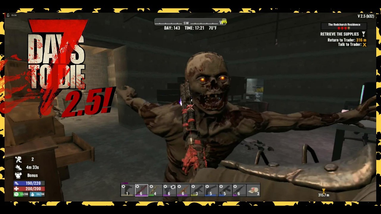 The Redchurch Residence! 7 Days To Die 2.5.