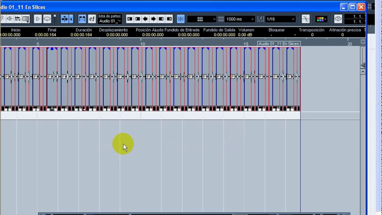 Como cuantizar en cubase 5 fàcil muy cencillo, quantizer show down.