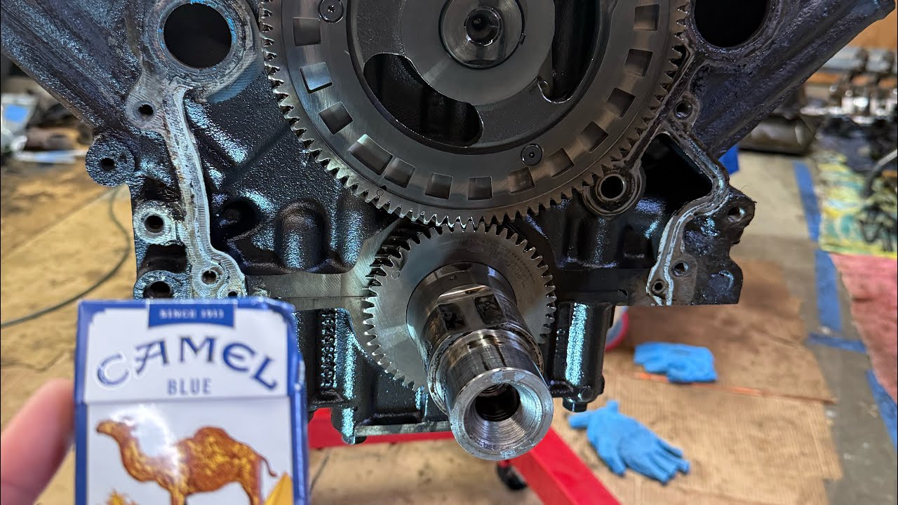 Ford 7.3 Powerstroke Harmonic Balancer / Lpop / Timing cover removal 