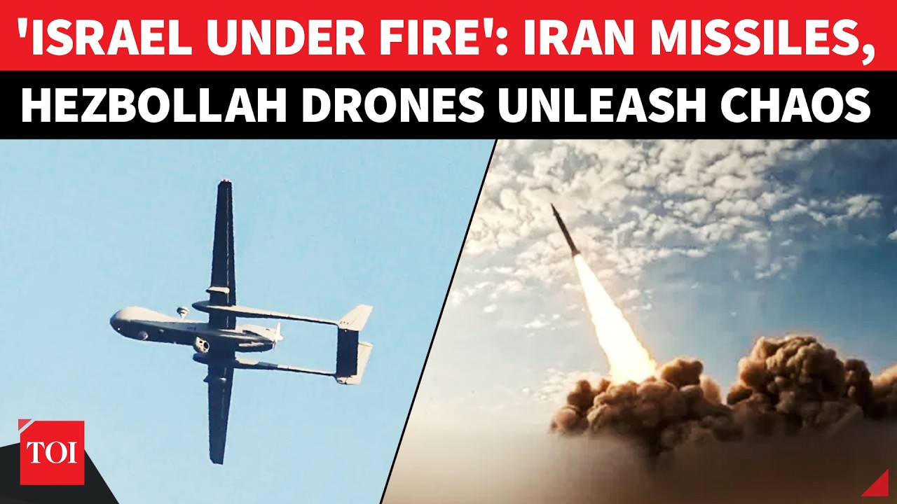 &bdquo;UCIEKAJ, UCIEKAJ&hellip;&rdquo;: Iran ostrzeliwuje rakietami, Hezbollah atakuje p&oacute;łnocny Izrael dronami; wybu...
