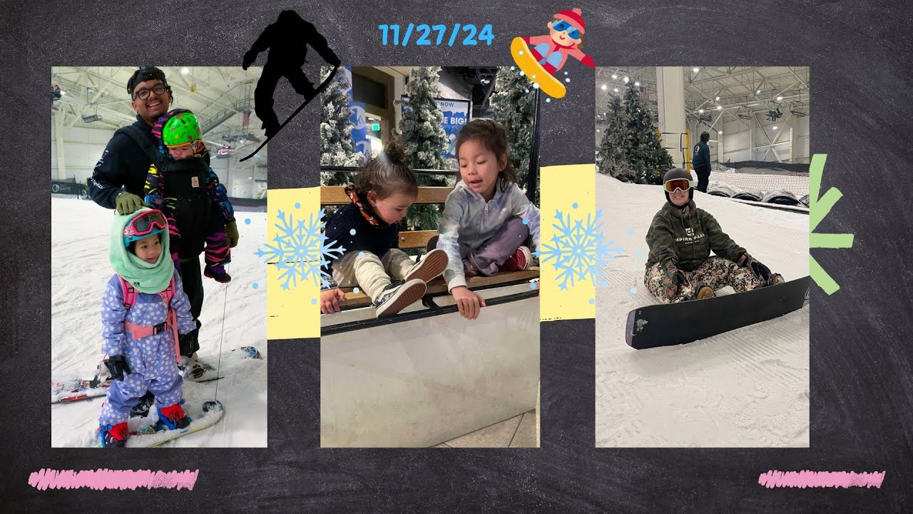 Big Snow with the kids