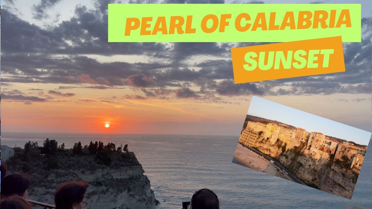 TROPEA AT SUNSET TIME. [4K Ultra HD/30fps]. #tropea