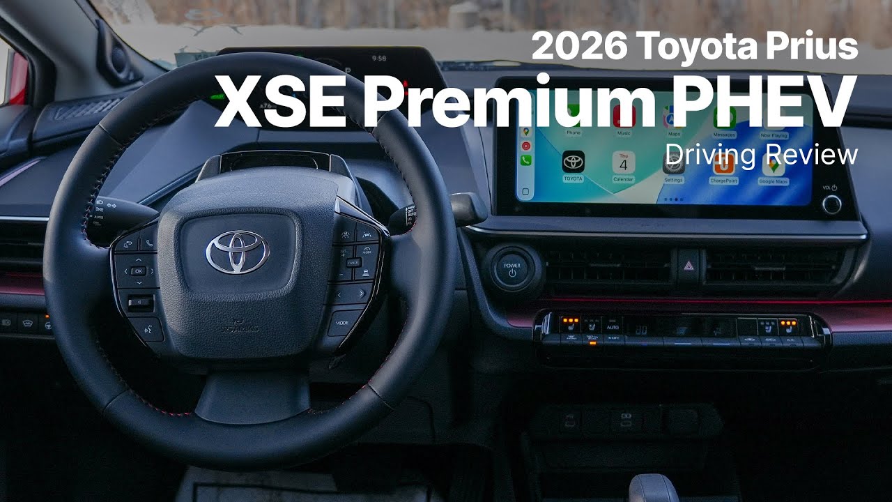 Toyota Prius PHEV 2026 года | XSE Premium | Обзор вождения