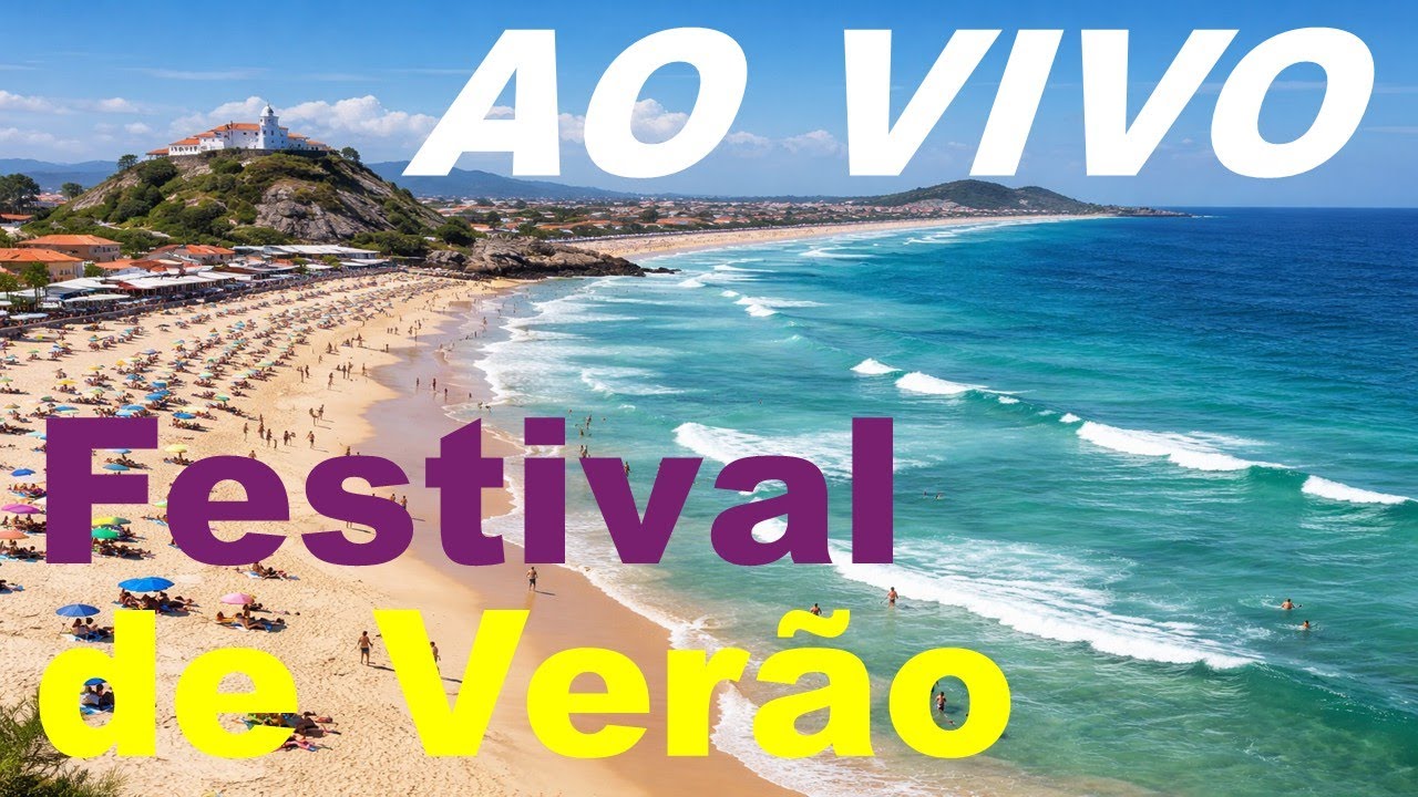 AO VIVO / DOMINGO NA PRAIA DE ITAÚNA - Festival de Verão 2026 SAQUAREMA