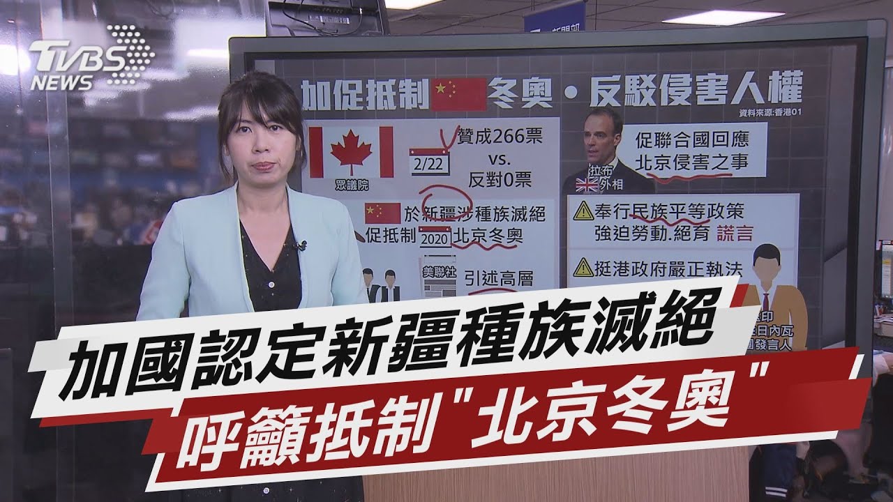 266：0  加國認定陸對維吾爾族