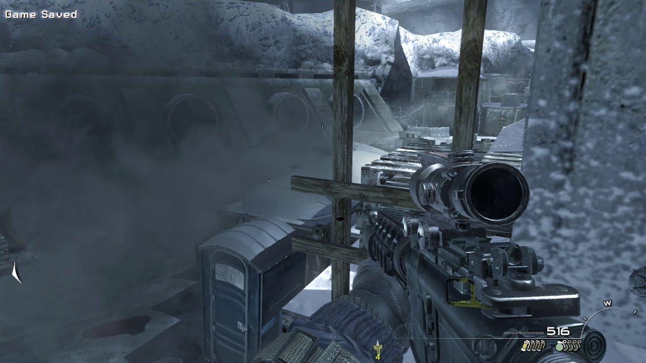 Epic Tactical Military Infiltration Gameplay from FPS Game Call of Duty Modern Warfare 3