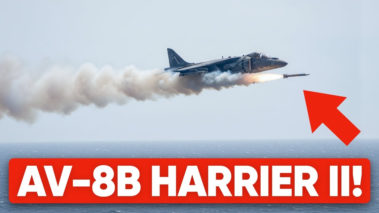 Истребители AV-8B Harrier наносят ТОЧНЫЕ УДАРЫ в Карибском бассейне &mdash; послание Венесуэле?