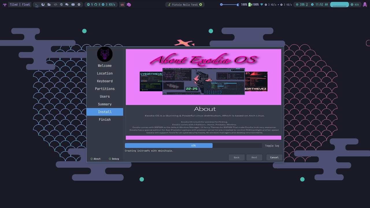 Exodia OS Installation and overview