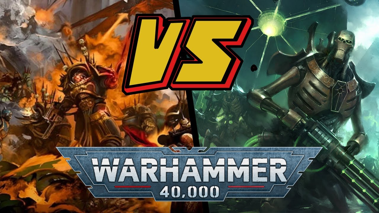 Warhammer 40k Batrep: Chaos Space Marines vs Necrons | Spielebude