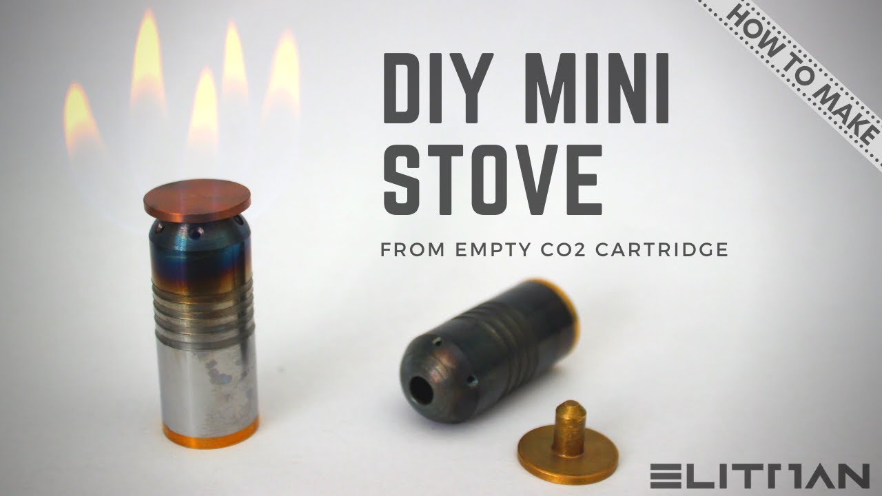 How To Make Alcohol Stove from CO2 Cartridge