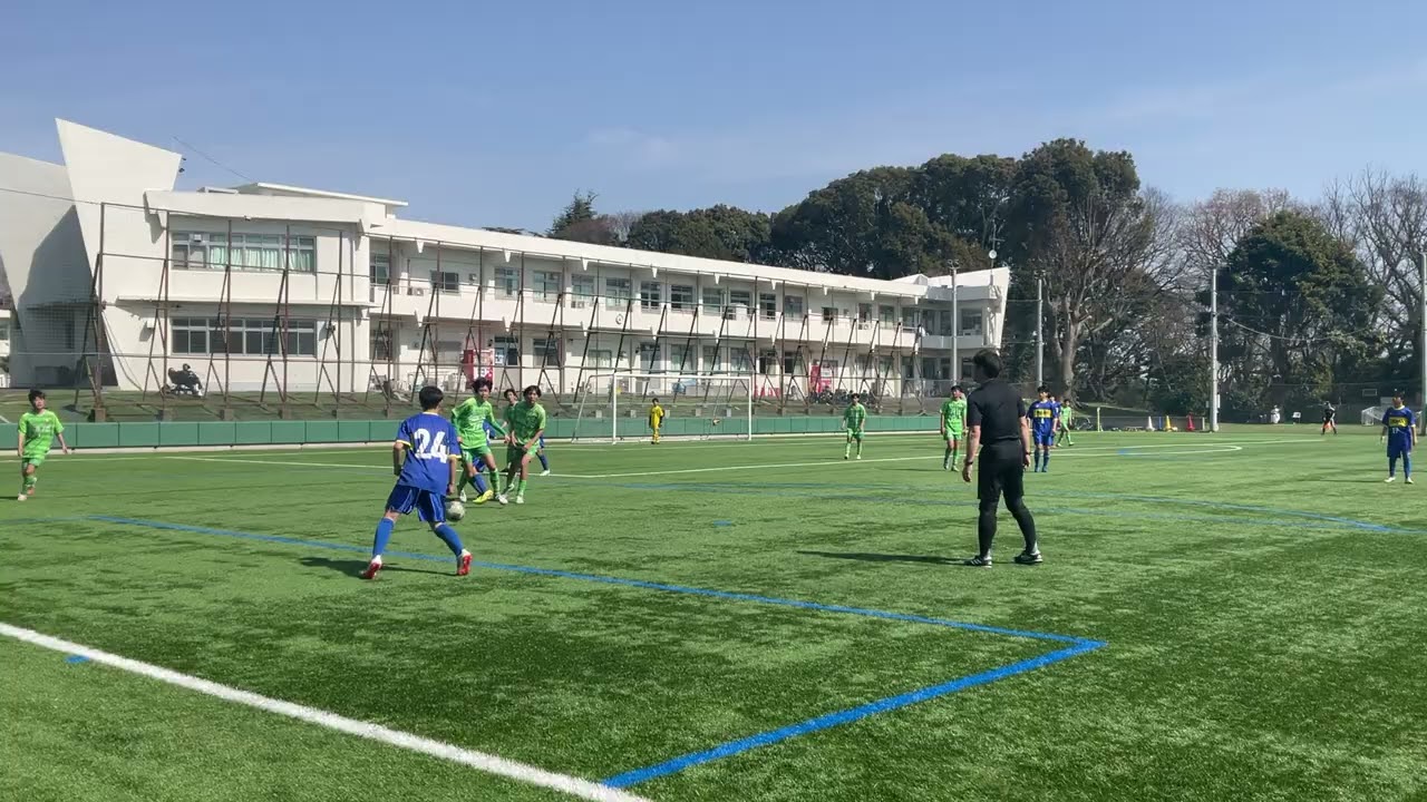 SEISA OSA湘南FC 2026年3月1日　U15県Lvs JFC FUTURO  4−0 前半