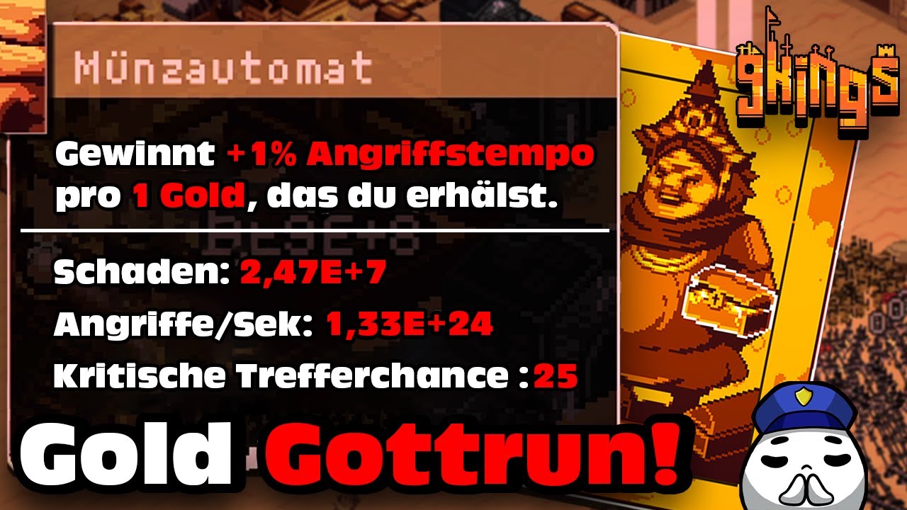 ENDLOS MODUS ESKALIERT! 2 Trilliarden Angriffe pro Sekunde! König der Gier = OP! | 9 Kings