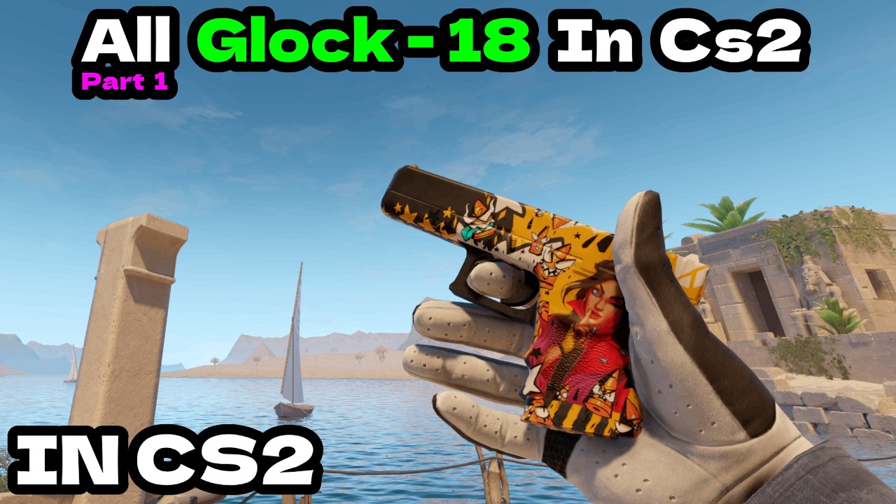 All Glock-18 Skins + prices 2026 | CS2 In-Game [4K] Part 1