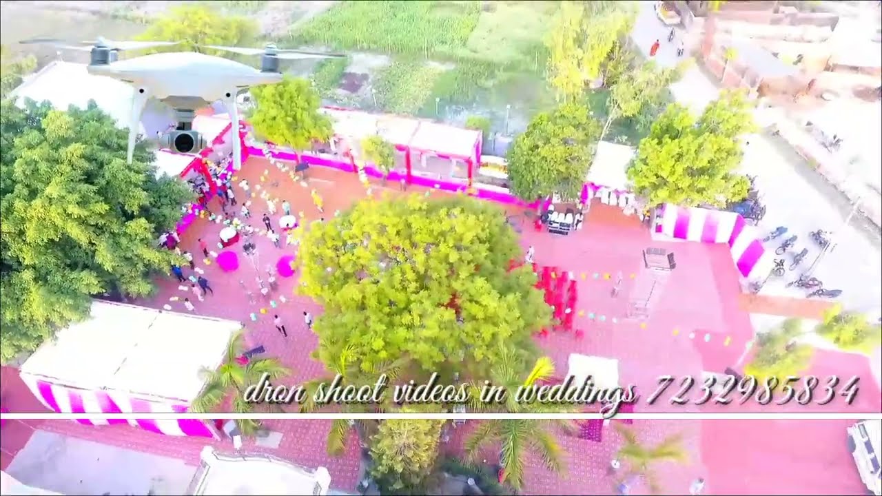 Dron shoot videos in functions#thanks #4kdron shoot videos  🎥