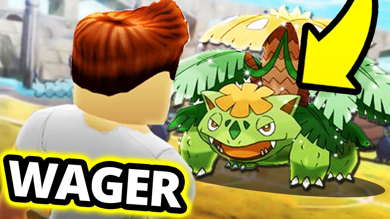 *RARE* SHINY STARTER WAGER MATCH! (Pokemon Brick Bronze)