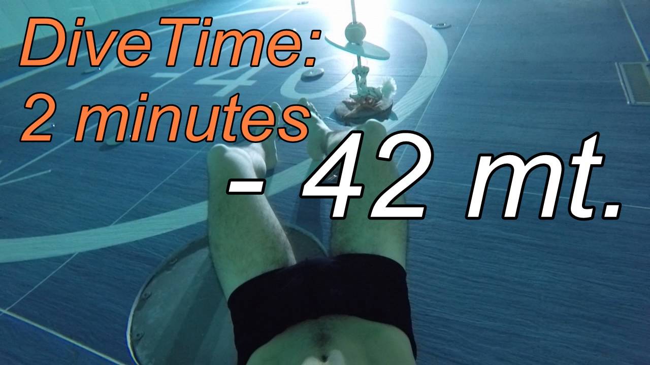 INSANE and MASSIVE Freedive IN THE DEEPEST POOL IN THE WORLD - AWESOME Abyssal Static Apnea.