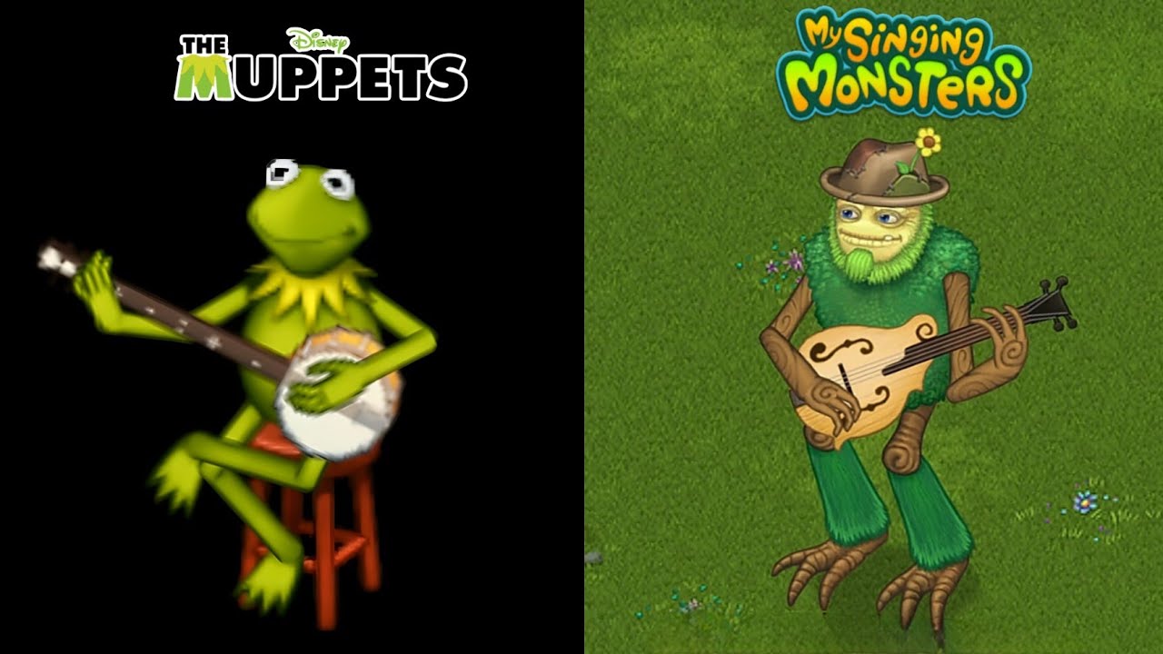 Msm Shugabush  Vs My Muppet show Kermit Comparison