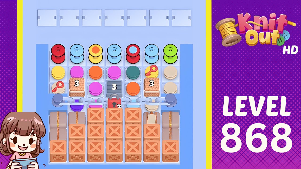 Knit Out Level 868 Solution Walkthrough