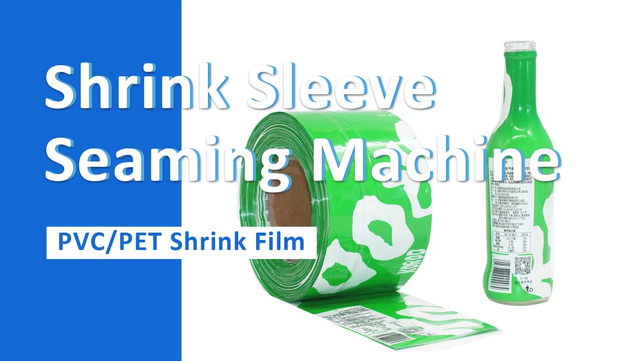High Speed Shrink Sleeve Seaming Machine Used For PVC/PET/OPS Shrink Film Seaming