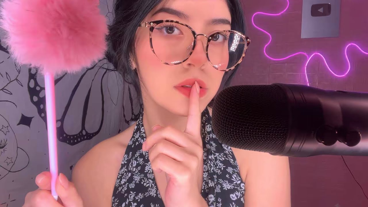 ASMR 💕 Inaudible + M0uth Sounds | Susurros relajantes | Andrea ASMR 🦋