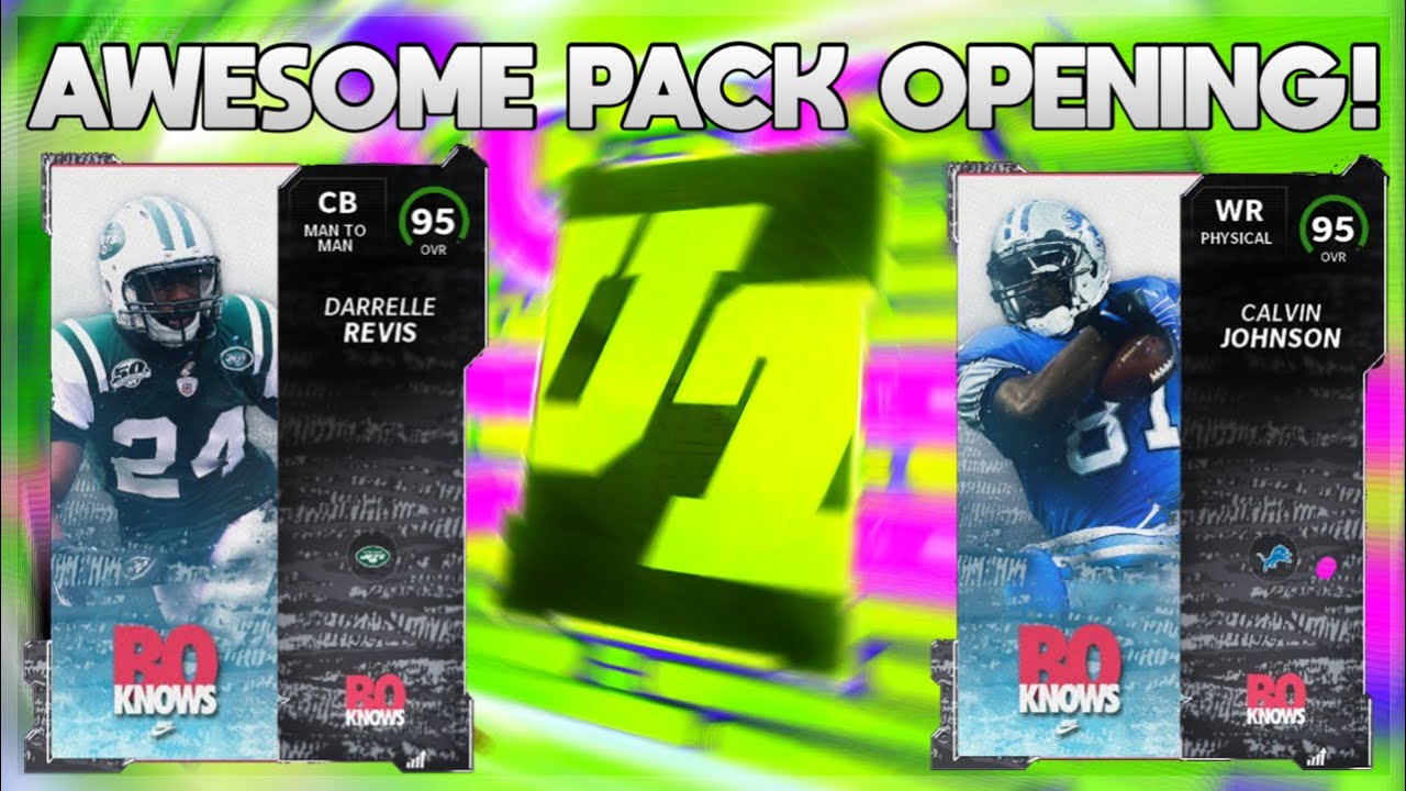 TWO 95 OVERALL PULLS! AWESOME BO KNOWS PACK OPENING! [Madden 22]