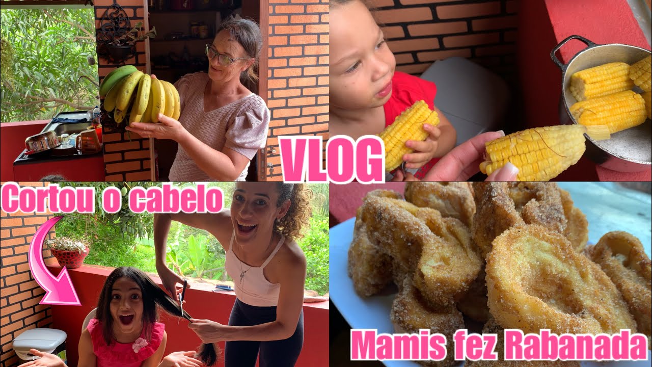 VLOG:Ainda estamos na casa dos meus pais,cortamos o cabelo,Receitinha de mamis || Lais Veloso