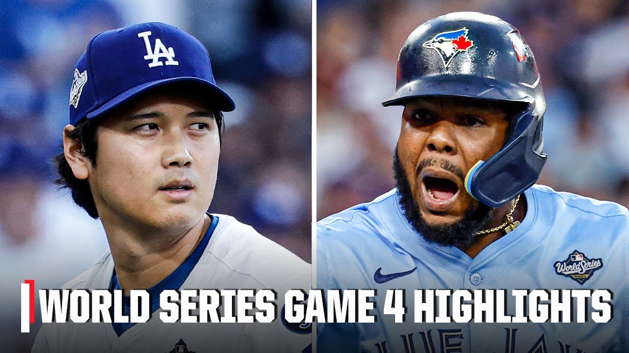 Blue Jays vs. Dodgers Game 4 Highlights ⚾ Big 7th inning leads Toronto to the victory | ESPN MLB