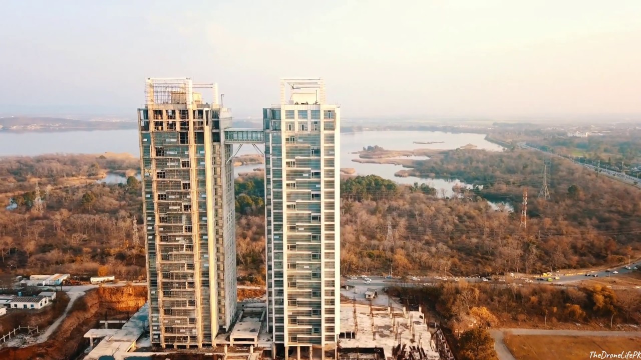 One Constitution Avenue Towers Islamabad 4K
