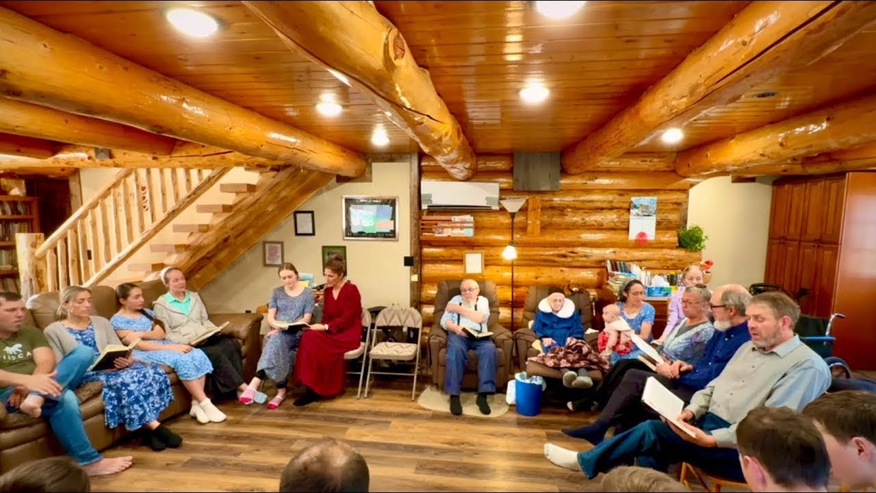 In The Sweet By and By- Family Singing For Our Amish Mother